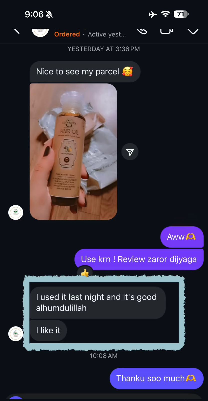 Testimonial